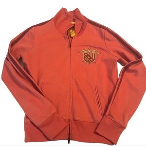 Abercrombie and Fitch jacket raspberry red / light pink size L